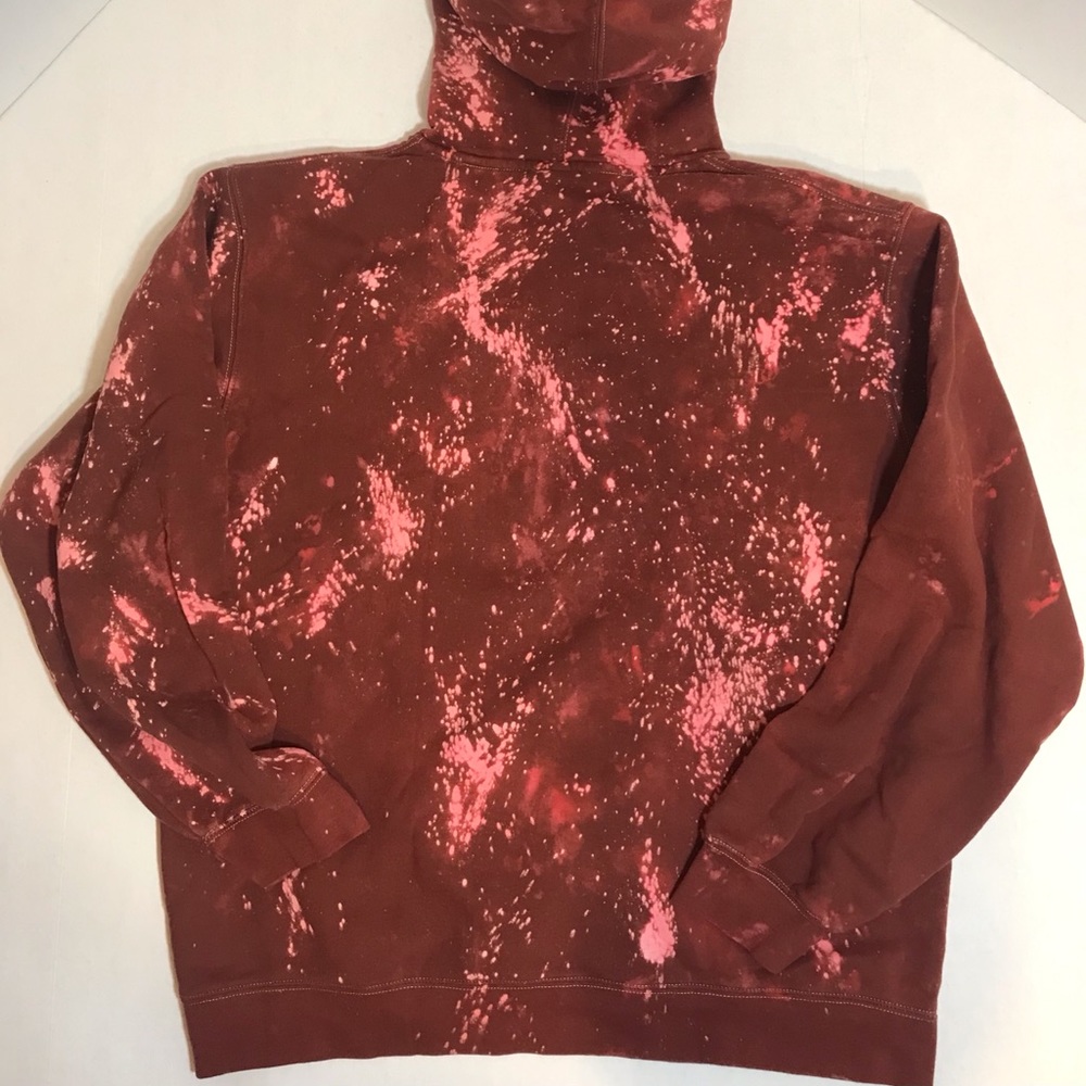 BRAND NEW UO Urban Renewal Bleach Dyed Hoodie XL - Picture 2 of 7